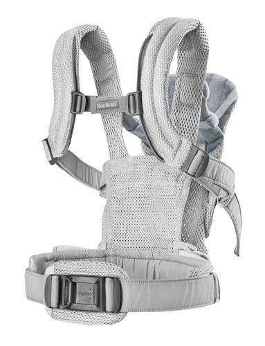 BABYBJORN - Baby Carrier Harmony 3D Mesh, Silver 0-36m