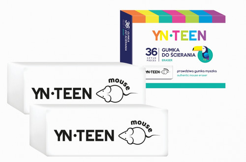 Eraser Yn-Teen Mouse 36pcs