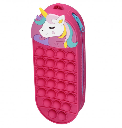 Silicone Pencil Case Unicorn