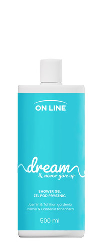 ON LINE Shower Gel Dream Jasmin & Tahitan Gardenia Vegan 500ml