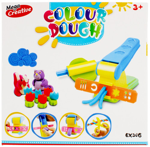 Mega Creative Colour Dough Playset with Modelling Compound 3+