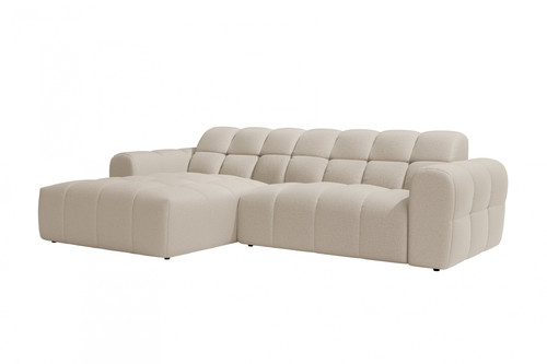 Corner Sofa Aleria Mini, left, light beige