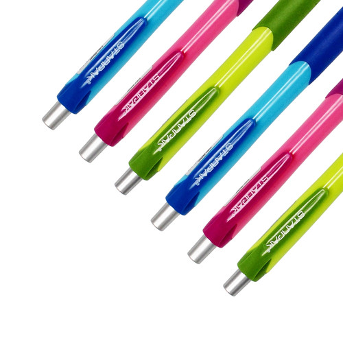 Starpak Retractable Ball Pen Pastel 24pcs