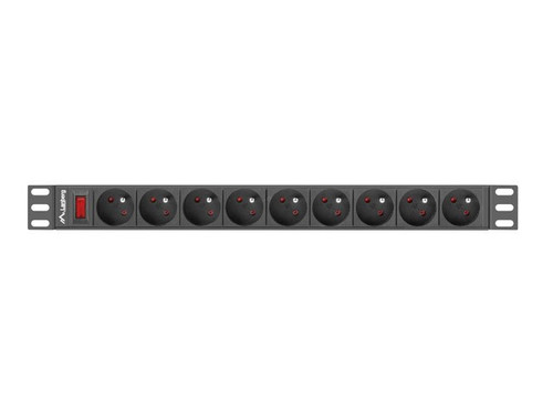 Lanberg PDU 1U 16a 9g 3m PDU-09E-0300-B