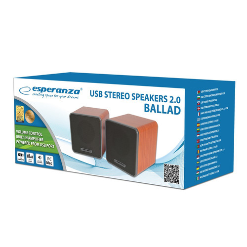 Esperanza USB Speakers 2.0 Ballad