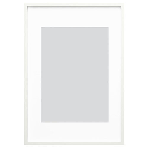 RÖDALM Frame, white, 70x100 cm