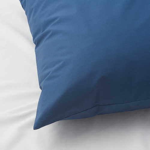 ULLVIDE Pillowcase, dark blue, 70x80 cm