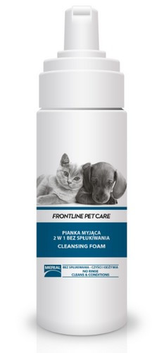 Frontline Pet Care Cleansing Foam for Cats and Dogs 2in1 200ml