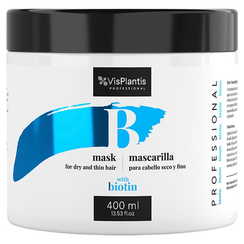 Vis Plantis Professional Hair Mask for Dry & Thin Hair with Biotin 400ml