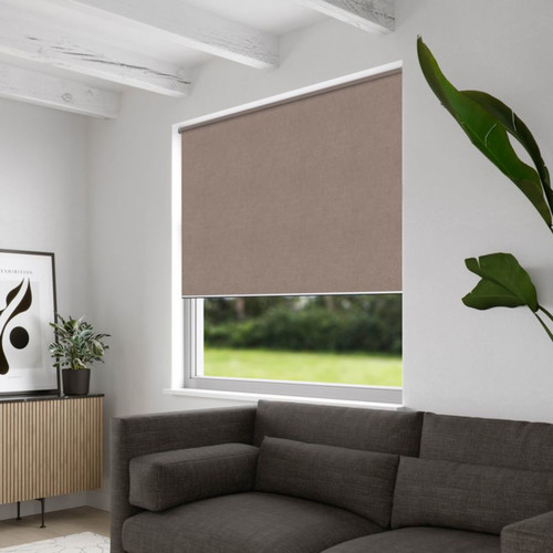 Block-out Roller Blind Velvet 42 x 180 cm, coffee aroma