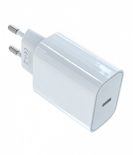 TB Universal Charger USB C 20W EU Plug, white