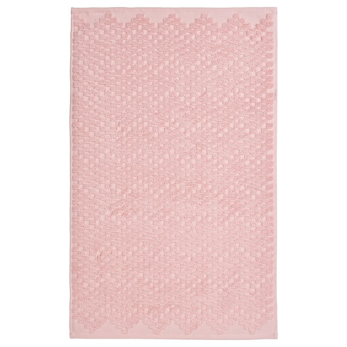 FJÄLLKATTFOT Bath mat, pale pink, 50x80 cm