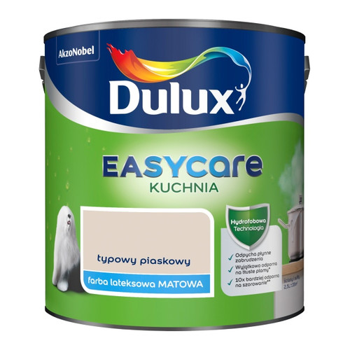 Dulux EasyCare Kitchen Hydrophobic Paint 2.5l typical sand