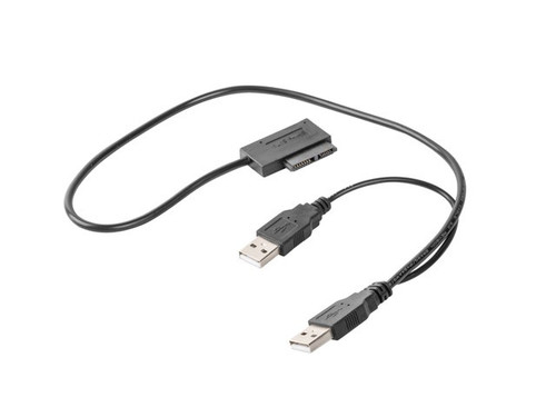 Gembird Adapter USB(M)+Power -> SATA Slim SSD