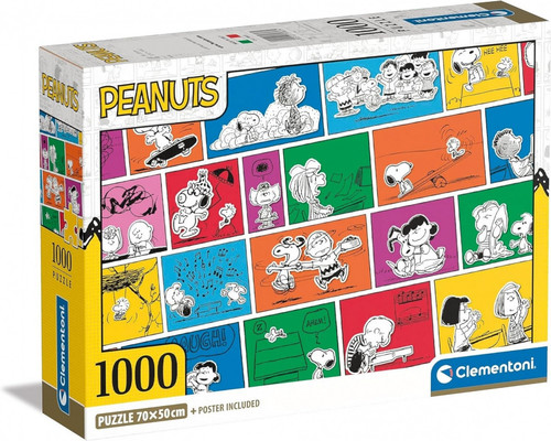 Clmentoni Jigsaw Puzzle Compact Peanuts 1000pcs 10+