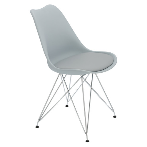 Dining Chair Norden DSR PP, grey