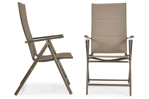 Outdoor Folding Chair Modena, brown