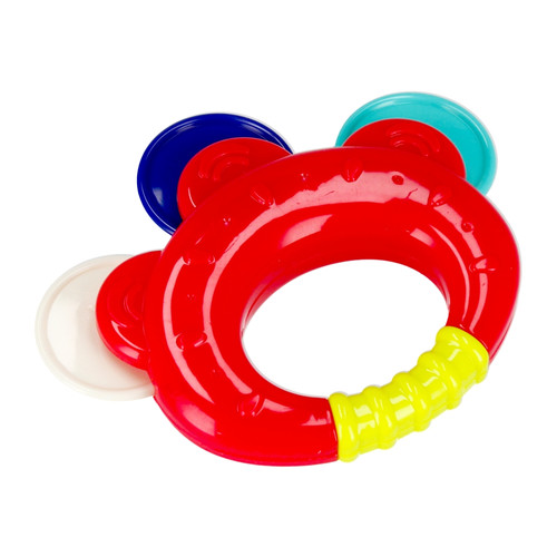 Bam Bam Rattle 1pc, assorted colours, 3m+