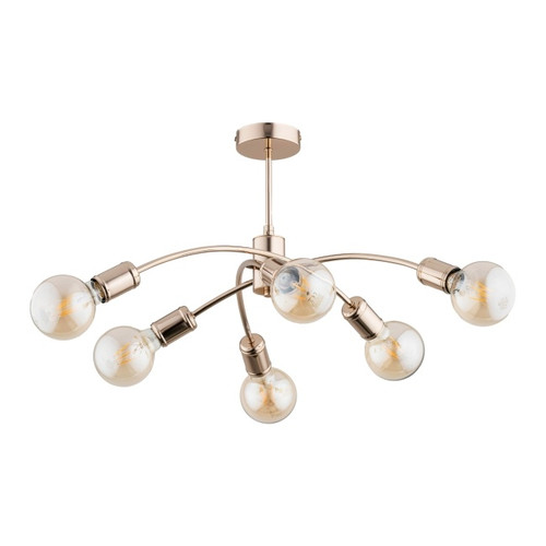 Pendant Lamp Alfa Ralph 6x E27, gold