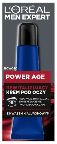 L'Oreal Men Expert Power Age Revitalising Eye Cream 15ml