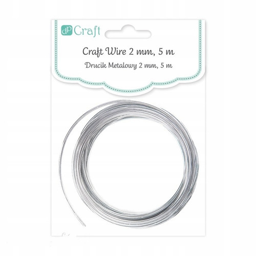 Craft Wire 2mm 5m, silver