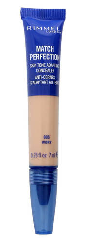 Rimmel Match Perfection Skin Tone Adapting Concealer 005 Ivory 7ml