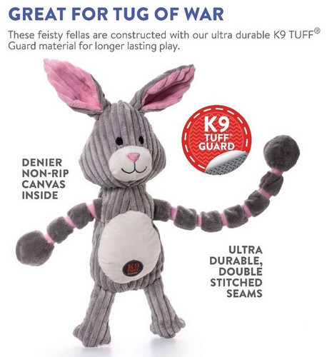 Petstages Thunda Tugga Bunny Dog Toy 52cm