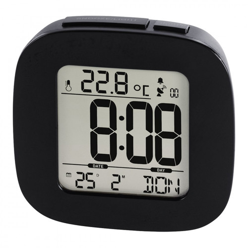 Hama Radio Alarm Clock RC45, black