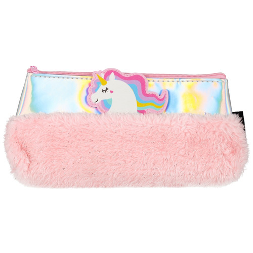 Pencil Pouch Case Plush Unicorn