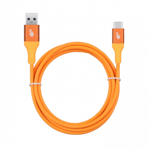 TB Cable USB 3.0-USB C 2m Quick Charge 3A, orange