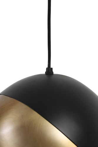 Pendant Lamp Namco 20, black/antique bronze