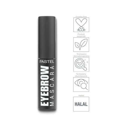 PASTEL Eyebrow Mascara no. 24 - Deep Brown Vegan 4.2ml