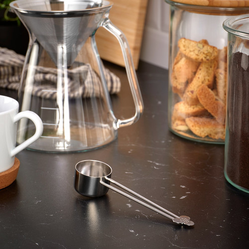 ÄNGSBLÅVINGE Coffee measuring scoop, stainless steel