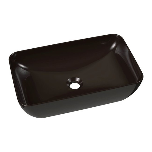 Ravak Bathroom Sink Wash Basin Ceramik Slim R 50 cm, black