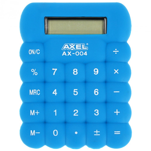 Axel Calculator AX-004, blue/pink, 1pc, assorted colours