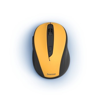 Hama Optical Wireless Mouse 6-button MW-400 V2, yellow