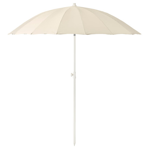 SAMSÖ Patio umbrella, tilting, beige