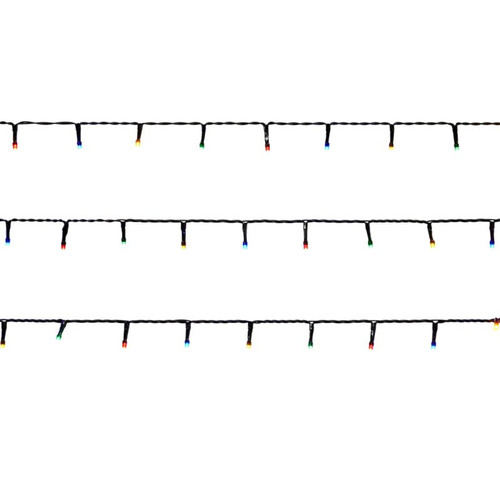 LED Lighting Chain 120 LED 7.1 m, outdoor, multicolour