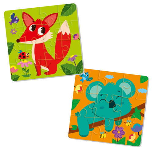 Foam Baby Puzzle 9/16pcs Fox/Koala 3+