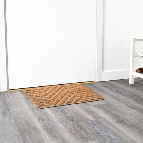 VÄGRÄCKE Door mat, natural colour/beige, 40x60 cm