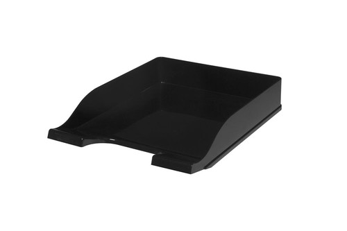 Plastic Letter Tray Colours 1pc, black