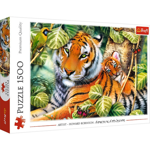 Trefl Jigsaw Puzzle Two Tigers 1500pcs 12+