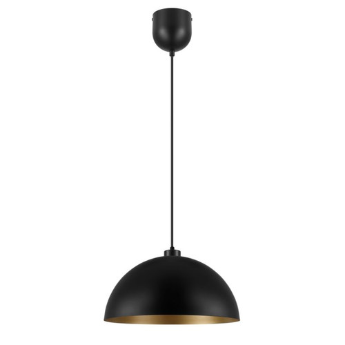 GoodHome Pendant Lamp Songor E27 58cm, black