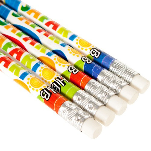 Starpak Pencil with Eraser HB Safari 48pcs