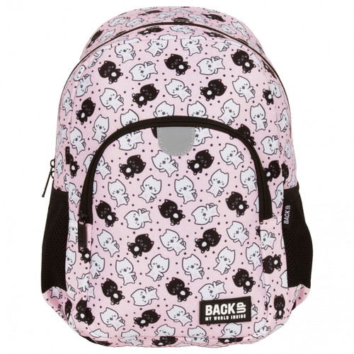 Preschool Backpack Kittens Pink 26x34x14