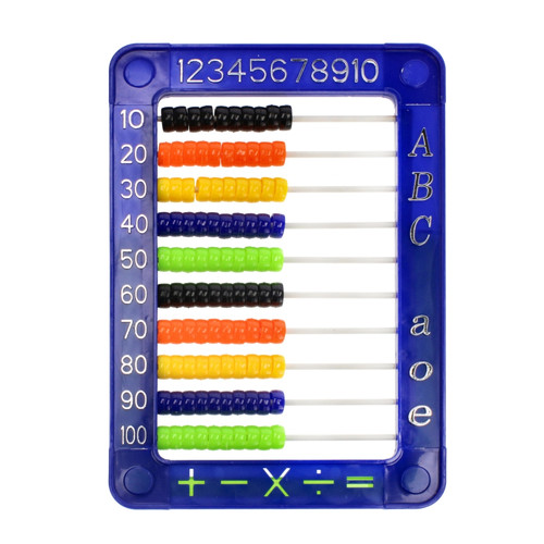 Abacus 17x26cm, 1pc, random colours, 3+