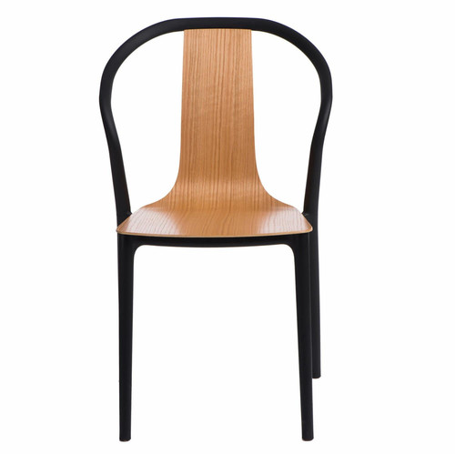 Chair Bella, black/natural