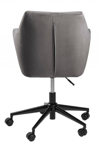 Swivel Desk Chair Nora VIC, grey