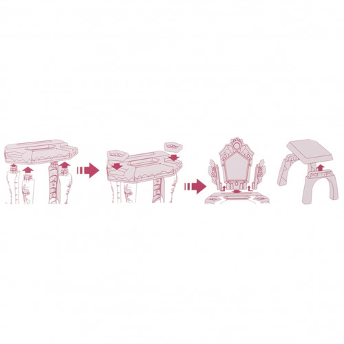 Beautiful Girl Dressing Table Set with Accessories 3+