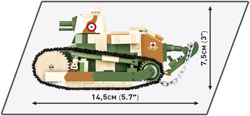 Cobi Blocks Renault FT 304pcs 8+